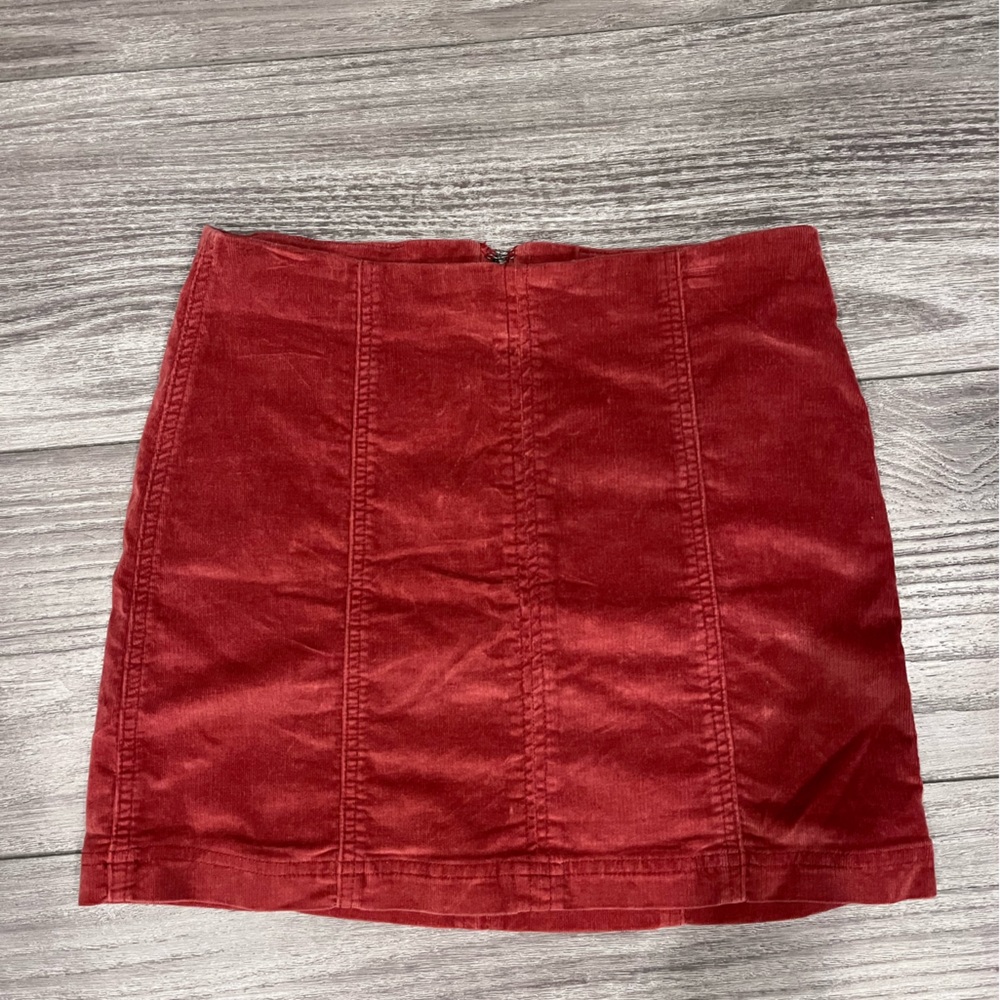 Tilly’s corduroy skirt